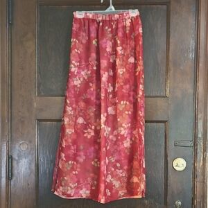 EUC T & Company Reversable Floral Skirt - Size S